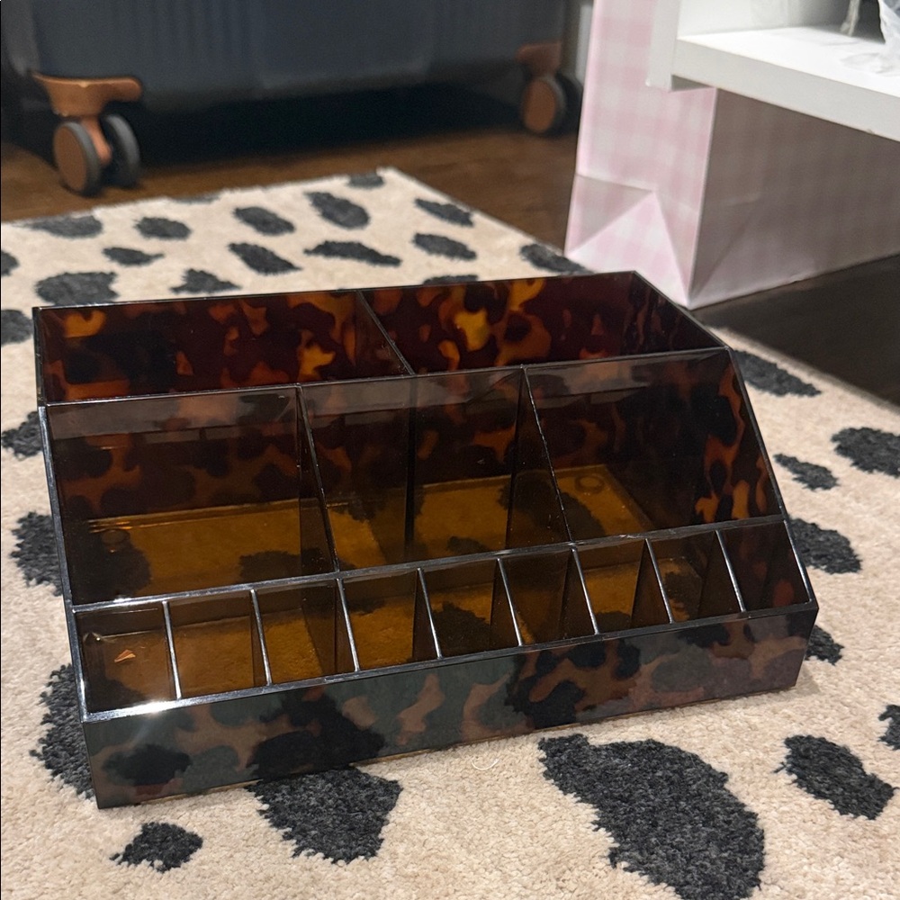 Tortoise Makeup Organizer